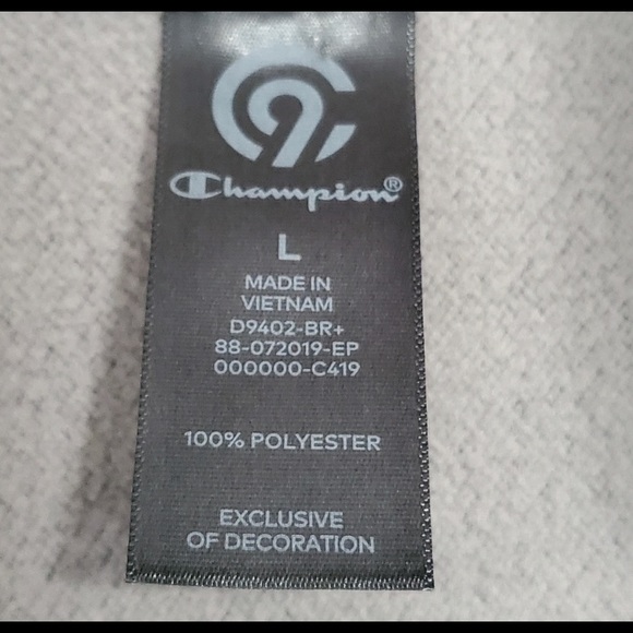 C9 CHAMPION Herringbone Gray Jacket L - Picture 8 of 8